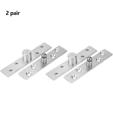 Charnière de Porte en Acier Inoxydable Rotative 360° - 2 Pièces, Longueur 95 mm (1/5)