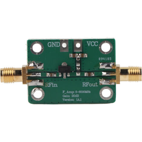 Module Amplificateur RF Large Bande 5‑6000MHz, Gain 20dB, Faible Bruit (1/5)