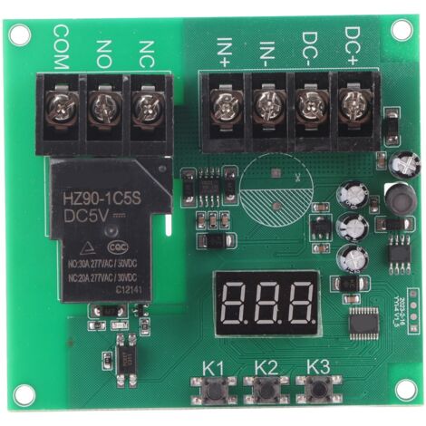 Plaque de Protection à Affichage Numérique pour Module de Détection de Courant DC 7-30V (1/5)