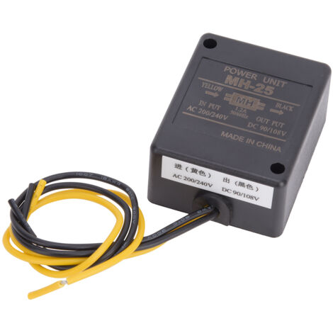 Unité de freinage redresseur MH-25, 200-240V AC / 90-108V DC, 1.2A, 50/60Hz pour moteurs (1/5)