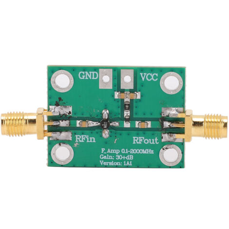 Amplificateur RF Large Bande 30dB Gain, Module LNA Faible Bruit (1/5)