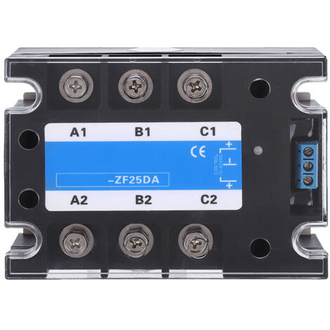 Relais à semi-conducteurs BERM3 ZF25DA, commande de puissance CA/CC, équipement électrique SSR (1/5)