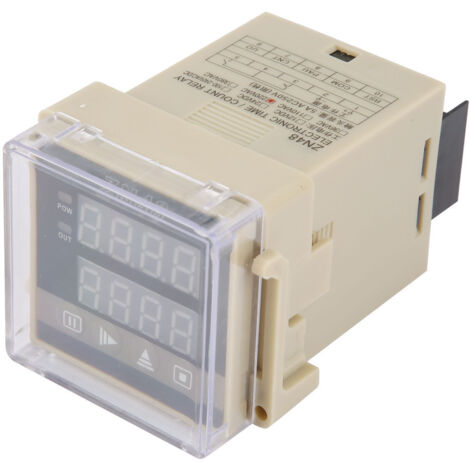Compteur de fréquence de rotation multifonction avec relais numérique (AC220V) (1/5)