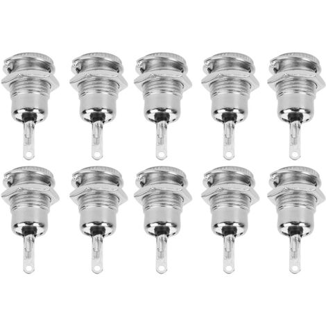 10 pièces connecteur femelle à visser pour alimentation DC, jack DC099 (1/5)