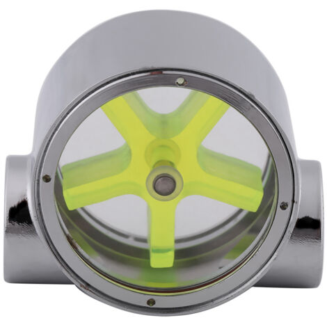 Indicateur de débit pour refroidissement liquide PC, filetage femelle G1/4" en alliage de tungstène. (1/5)