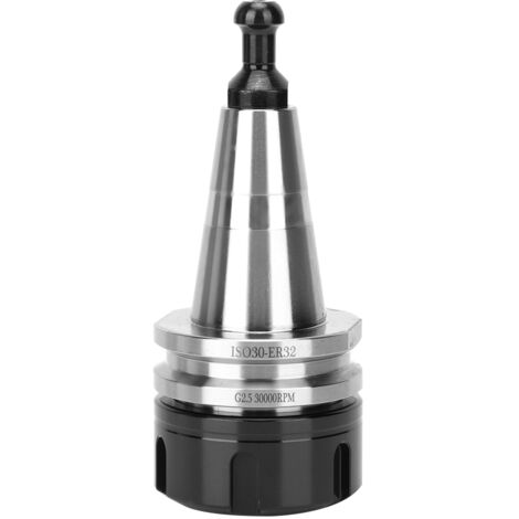 Mandrin ISO30-ER32 en Acier Carbone pour Changement d'Outils Automatique avec Porte-Outils Équilibré (1/5)