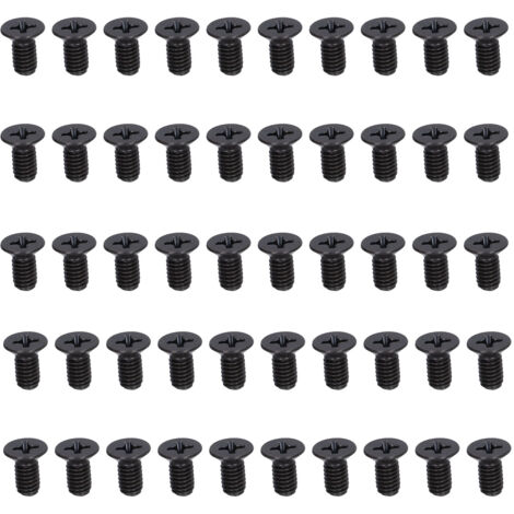Vis à tête fraisée cruciforme M4 A2-70, 50 pièces pour réparation et assemblage (M4x8) (1/5)