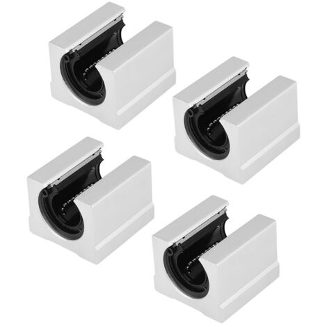 Bloc coulissant SBR20UU pour imprimante 3D et CNC - Lot de 4 pièces de précision (1/5)