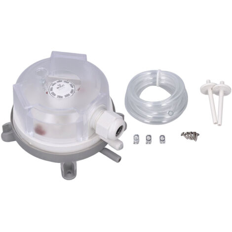 Interrupteur de pression différentielle pour fourneau, protection surchauffe réglable, 1000-5000 Pa, modèle LF32 (1/5)