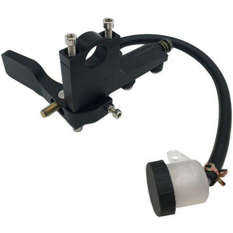 Kit de Poignée de Frein à Pouce pour Embrayage Moto avec Pompe Maîtresse Arrière