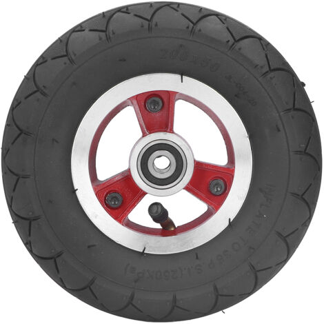 Pneus pleins 8 pouces pour trottinette électrique - Antidérapants et increvables - Moyeu en alliage (1/5)