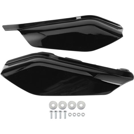 Déflecteur d'air moto pour modèles touring et trike 2009-2018 (Lot de 2, noir brillant) (1/5)