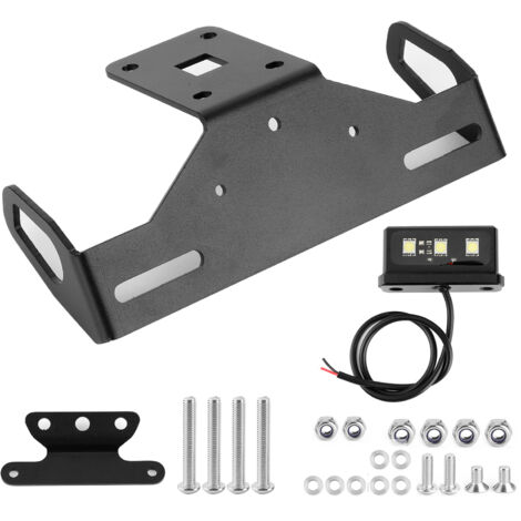 Support de plaque d'immatriculation pour Kawasaki Z1000 14-17 et Z1000R 18-19