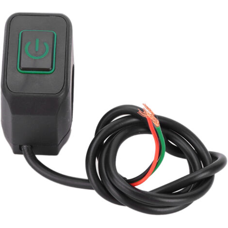 Interrupteur universel étanche 22mm pour guidon moto, commande phare (1/5)