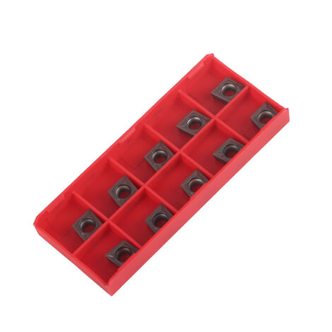 10 inserts carbure CCMT09T304 VP15TF pour tournage CNC, coffret rangement (1/5)