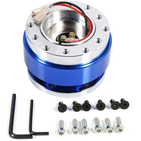 Adaptateur de volant à dégagement rapide universel 6 trous pour boule de direction