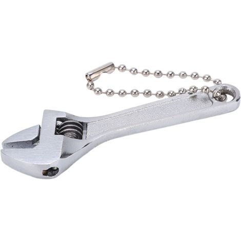 Clé à Chaîne Miniature Réglable en Acier Galvanisé - Outil Professionnel pour Usage Industriel et Domestique (6,35 cm) (1/5)