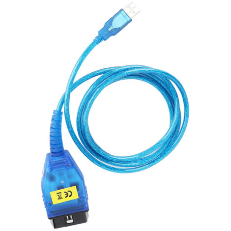 Câble de diagnostic OBD USB avec interrupteur - Ligne de test DCAN et K+CAN (1/5)