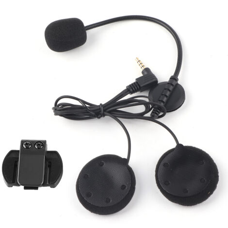 Casque Bluetooth avec Microphone pour Interphone de Casque Moto V4/V6