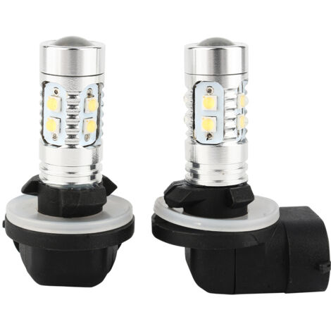 Ampoules LED anti-brouillard H27 881 50W pour véhicules (1/5)