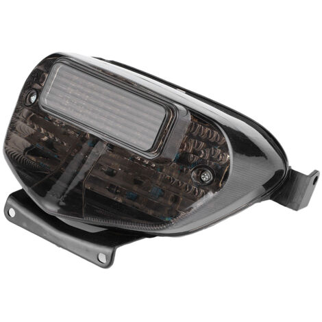 Feu arrière LED Suzuki GSXR600/750/1000 avec verre fumé et clignotants intégrés (1/5)
