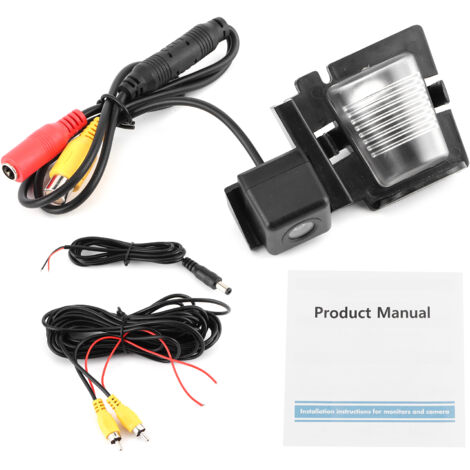 Caméra de recul HD CCD pour JEEP Wrangler 2007 et plus récent, 12V (1/5)