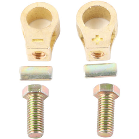 Bornes de batterie universelles O 16-18mm pour câbles véhicules (2 pièces) (1/5)