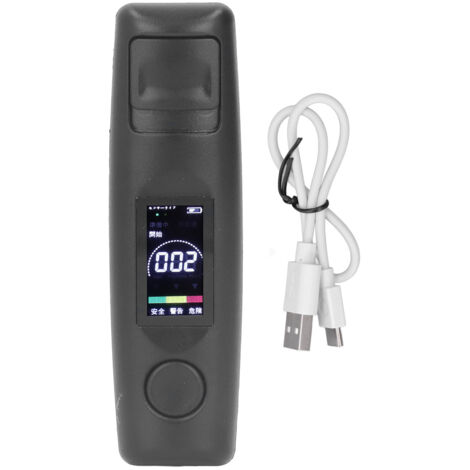 Testeur d'Alcool Portable Rechargeable avec Affichage LCD Haute Précision (1/5)