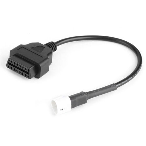 Câble Diagnostic Moto Yamaha XMAX NMAX MT-125 - Adaptateur 3 Pin vers OBD2 Lecteur Codes Erreur (1/5)