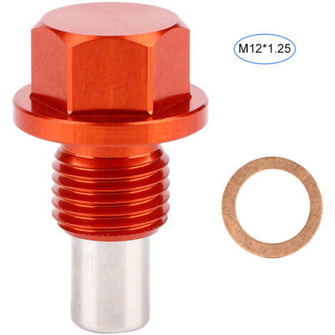 Bouchon de vidange magnétique en alliage d'aluminium pour moteur (1/5)