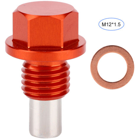Bouchon de vidange magnétique en alliage d'aluminium pour moteur (1/5)