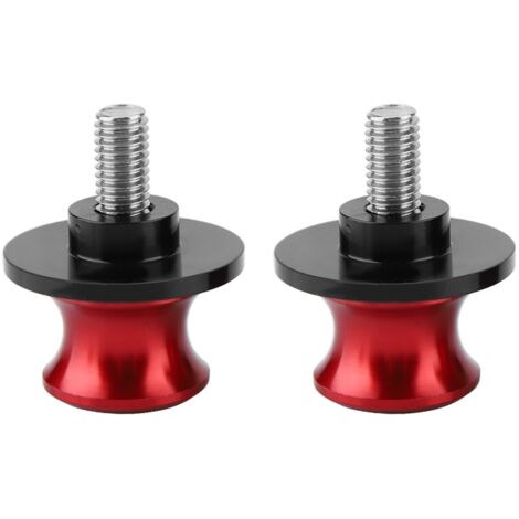 Support de moto arrière avec glissières pivotantes - 6mm (2 pièces, Rouge) (1/5)