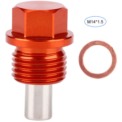 Bouchon de vidange magnétique en alliage d'aluminium pour moteur (1/5)