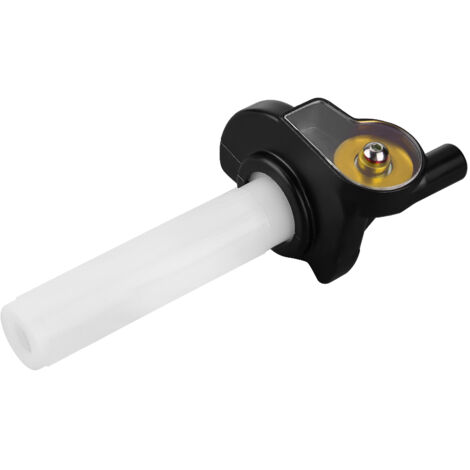 Poignée d'accélérateur moto 22mm, rouleau orange, grip visuel pour guidon (1/5)