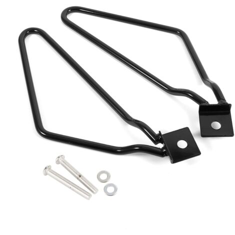 Supports de sacoches moto XL883/1200 HD1450/1584 - Noir (1/5)