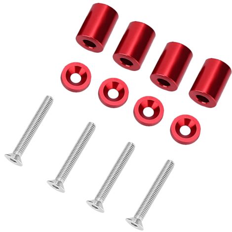 Kit d'espacement de ventilation pour capot moteur turbo 6 mm (1/5)