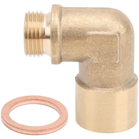 Capteur d'oxygène voiture laiton M18x1.5, rallonge adaptateur 90 degrés (1/5)