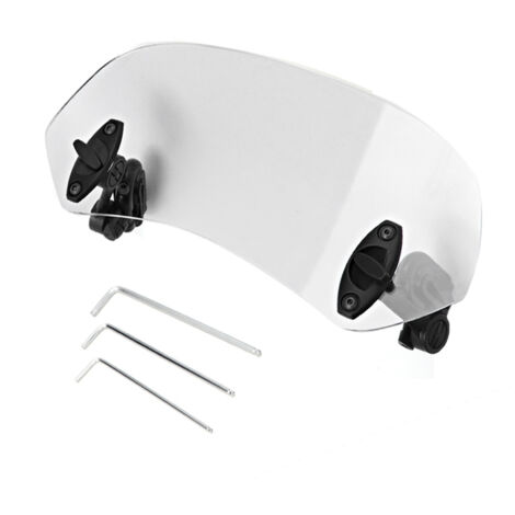 Déflecteur de vent réglable pour moto - Accessoire pare-brise amélioré (1/5)