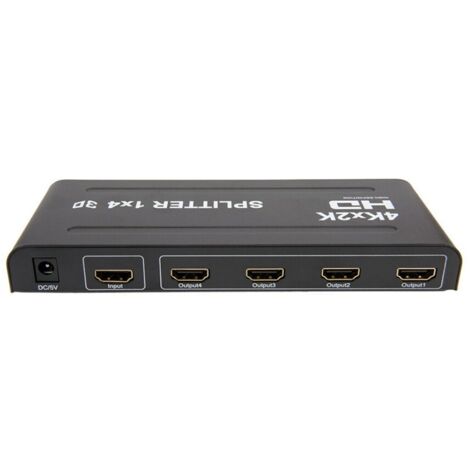 Répartiteur HDMI 4K 1 vers 4 1 Entrée HDMI - 4 Sorties Pour Moniteur et TV
