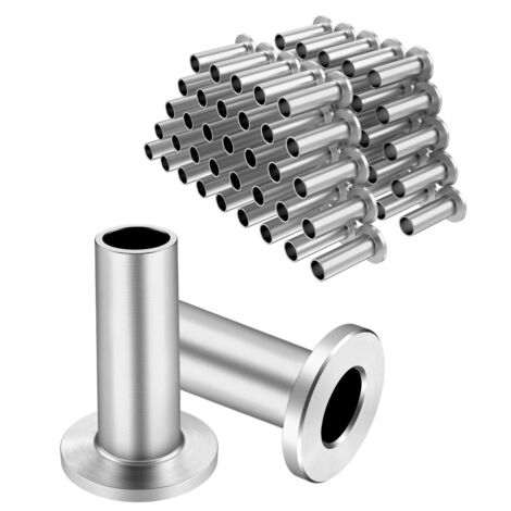20 manchons de protection en acier inoxydable pour garde-corps, compatibles poteaux bois/composite, tailles 1/8", 5/32", 3/16" - lot de 20 pièces
