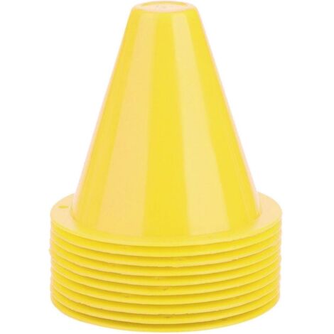 Cônes d'entraînement 8 cm pour football, hockey et sports, équipement d'exercices polyvalent (1/5)