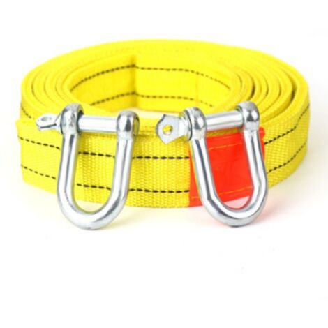 Élingue de remorquage robuste 5T pour camion, avec crochet renforcé pour dépannage lourd (1/5)