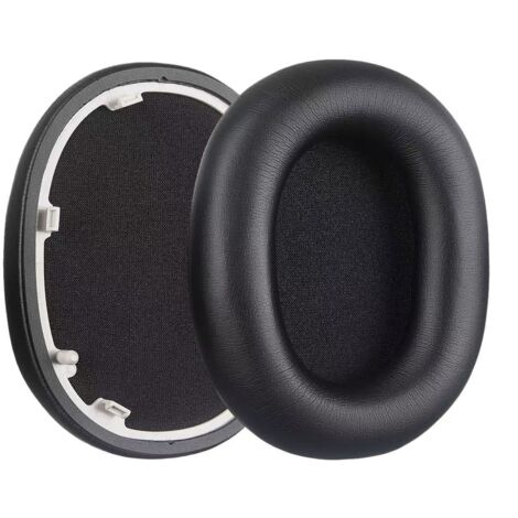 Coussinets de remplacement noirs pour SONY WH-1000XM6, coussins d'écouteurs, accessoires audio (1/4)