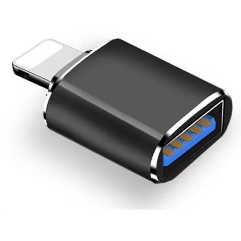 Adaptateur Lightning vers USB 3.0 pour iPhone et iPad, connexion de périphériques et transfert de données (1/5)