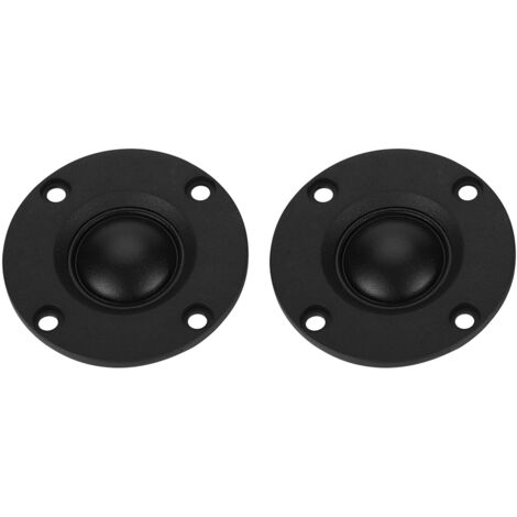 2 Pièces Tweeter à Dôme en Soie 30W 6Ω Haut-parleur Aigu Hifi Haute Fidélité