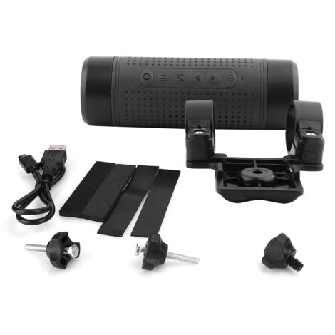 Enceinte Bluetooth Extérieure Imperméable P-X1 avec Radio FM, Lampe Torche et Support pour Carte Mémoire (1/5)