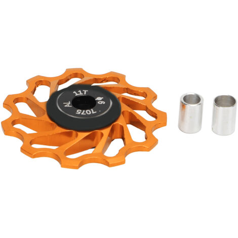 Galet de Guidage Arrière en Céramique Métallique 11T pour Dérailleur Vélo de Montagne Accessoire Roue (1/5)