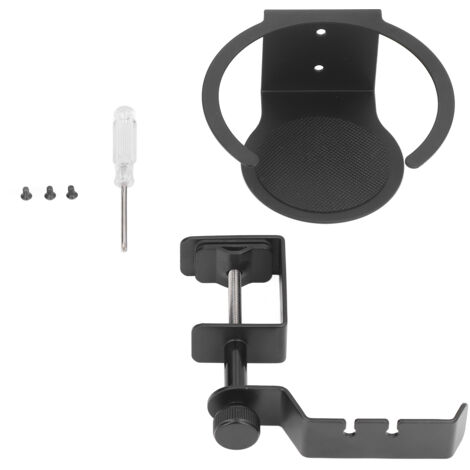 Support universel 2 en 1 pour casque et gobelet - Rotation 360°, porte-casque et porte-gobelet réglable pour bureau (1/5)