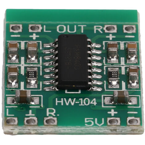 PAM8403 Module Amplificateur Numérique Micro USB 2x3W Classe D Alimentation 2.5‑5V (1/5)