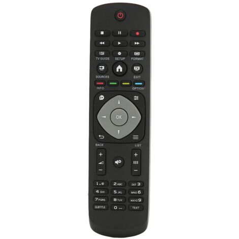 Télécommande de Remplacement Compatible avec Téléviseurs Philips 47PFH4109/88, 32PHH4009, 40PFH4009, 50PFH4009